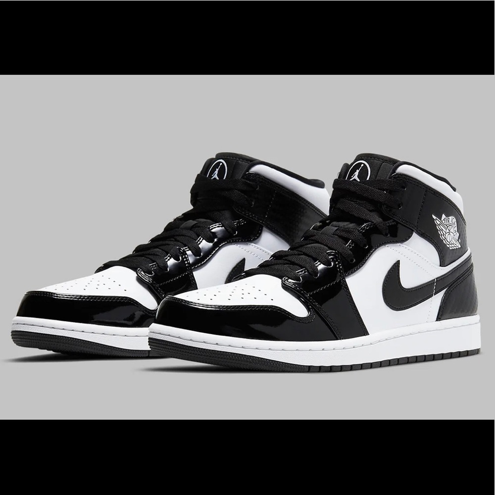 Jordan 1 Mid Carbon Fiber Size 8.5M/10W